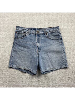 VTG Y2K Levis 550 Denim Shorts Mens Size 36 Relaxed Fit Light Wash Jorts Classic